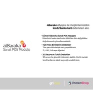 PrestaShop - Albaraka Türk Sanal POS Modülü