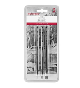 Transotype Woodless Charcoal Pencil Füzen Kalem Seti 3lü