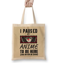 Sarcasm Funny Anime And Manga Otaku Lover Gift Bez Çanta Uzun Saplı