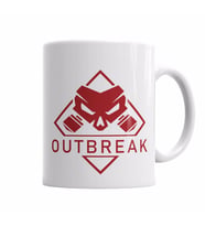 OUTBREAK Kupa Bardak Porselen