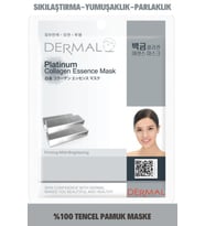 DERMAL Sıkılaştırıcı, Aydınlatıcı, Yumuşatıcı  Platinum Kollajen Maske 23 Gr