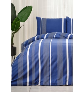 Marine Nevresim Takımı Atlante Çift King Size - Lacivert