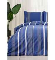 Marine Nevresim Takımı Atlante Çift King Size - Lacivert