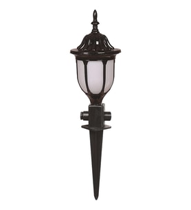 AVONNI BBO-68165-BSY Siyah Boyalı Dış Mekan Aydınlatma E27 ABS Akrilik Cam 16cm