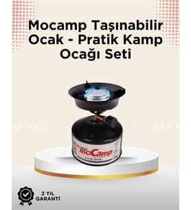 Dayanıklı, Paslanmaz Ve Yüksek Isı Dayanımlı Kamp Ocağı – Uzun Süreli Kullanım İçin