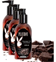 Chocolate Massage Oil 3 Adet Çikolata Aromalı Vücut Yağı