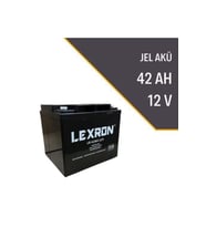 42ah-12v Jel Akü (Siyah)