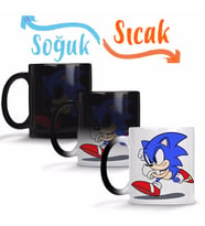 Sonic Film 02 Sihirli Kupa Bardak Porselen
