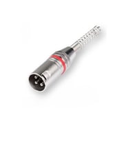 Sline Audio XLR Erkek Yaylı Mikrofon Jack 3 Pin (Metal)