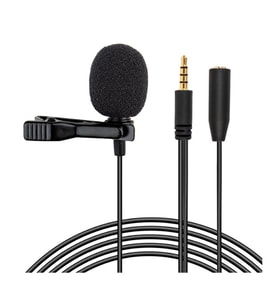 Jwin MIC-100 Metal Mandallı Yaka Mikrofonu