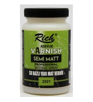 Rich Su Bazlı Yarı Mat Vernik 250ml