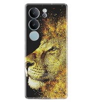 Vivo V29 Kılıf Desenli Silikon Leon 1323