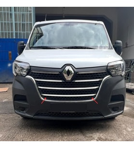 Renault Master Krom Ön Panjur 4 Parça 2019> Paslanmaz Çelik