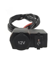 Motosiklet USB Şarj Cihazı ve Çakmaklık