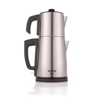 Arnica Demli IH33260 2000 W Çelik Çay Makinesi Inox (Gri)