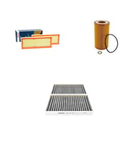 Bosch Filtre Bakım Seti Mercedes S Serisi S 350 W221 2006-2012 Benzin Hava + Yağ F. + Polen Filtre Bosch