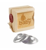 Silver Baby Koruyucu Gümüş Göğüs Ucu Kapağı/Kalkanı SB140815 (Gri)