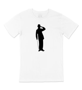 Charlie Chaplin Gölge Tişört