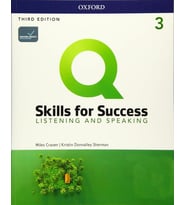 Q Skills For Success Listening and Speaking 3 ( Third (3rd) Ed.) + DVD (Cd li versiyon - KOD YOKTUR)