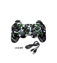 Ps3 Dual-shock Gamepad Yeni Nesil Kol Desenli Joystıck Oyun Kolu PC + 1.5 MT Şarj Kablosu HEDİYE