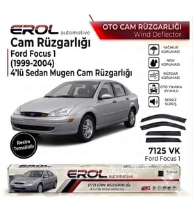 Ford Focus 1 (1999-2004) 4'lü Mugen Cam Rüzgarlığı