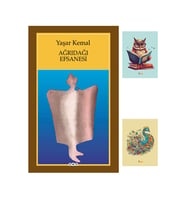 Ağrıdağı Efsanesi - Yaşar Kemal 9789750807411 Defterli özel seti (Renksiz)