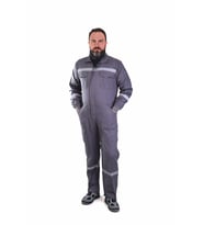 ESER - Gabardin Boy Tulum - Reflektörlü - Gri
