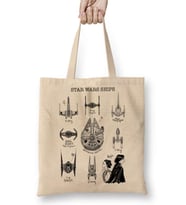 Star Wars Prepare My Ships Bez Çanta Uzun Saplı