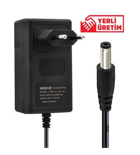 Weko 20 Volt - 1 Amper 5.5*2.5 Uçlu Priz Tipi Adaptör