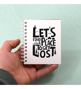 Erkek Sevgiliye Hediye Get Lost Not Defteri