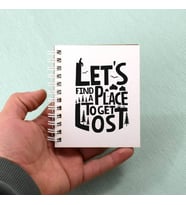 Erkek Sevgiliye Hediye Get Lost Not Defteri