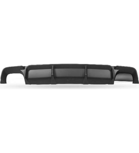 BMW E39 1996-2003 Tampon Difüzörü Arka Mat Siyah OO Egz Çıkışlı M Sport 51122695498 Wender