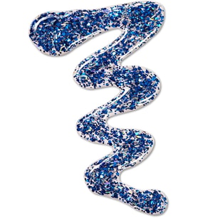 Glitter Yarı Transparan & Parlak Bitişli Simli Oje