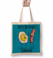 Bacon And Eggs Bez Çanta Uzun Saplı