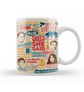 The Office Quotes Colors Kupa Bardak Porselen