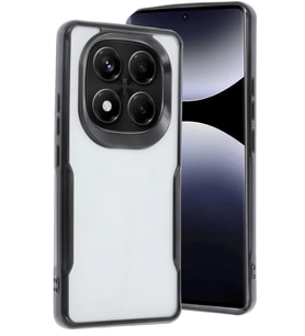 Redmi Note 14 Pro 5G Kılıf Boyi Silikon Kapak - Siyah