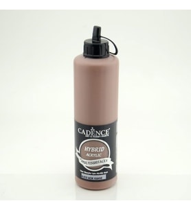 Cadence Hybrid Multisurface Akrilik Boya 500 ml. H-019 AÇIK KAHVE 