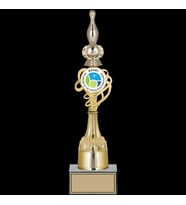 ODAK KUPA - Figürlü Kupalar - Bowling / Labut Figürlü Kupalar FG-033 B - 37 cm
