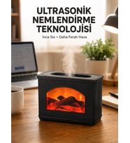 Usb Güçlü Ultrasonik Hava Nemlendirici Sessiz Çalışan 270 Ml Difüzör