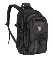 NK Unisex Okul Sırt Çantası 15' Laptop Bölmeli 1900 Denye Kalın Kumaş Çanta (Lacivert)