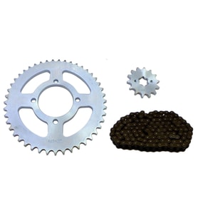 YAMAHA YBR UYUMLU ÖN-ARKA DİŞLİ ZİNCİR SET 428H-118L 14-45T TAKIM
