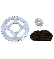 YAMAHA YBR UYUMLU ÖN-ARKA DİŞLİ ZİNCİR SET 428H-118L 14-45T TAKIM