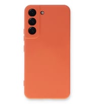 Durukar® Samsung Galaxy S23 Plus Kılıf Nano içi Kadife Silikon - Turuncu