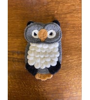 15X10 CM DOKUMA KABARTMA BAYKUŞ APLİKE ARMA YAMA DİKİŞ HOBİ