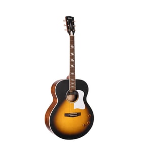 Cort CJ RETRO VSM Elektro Akustik Gitar Vintage Sunburst Mat (Orta Seviye - Retro)  Gigbag Çantalı, Dahili Preamp ve EQ, Yüksek Rezonans