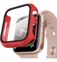 Apple Watch Series 10 42mm Kılıf Matte Premium Slim WatchBand Kırmızı [Watch Series 10 42mm ile Uyumlu Kılıf - Kırmızı]