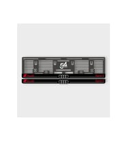 AUDİ SPORT 3D KABARTMALI PLEKSİ ARABA PLAKALIĞI - 2