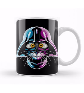 Star Cat Wars 09 Kupa Bardak Porselen