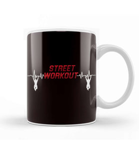 Street Workout Calisthenics Training Exercise Gym Fitness Kupa Bardak Porselen