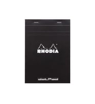 Rhodia Classic Üstten Zımbalı A5 Noktalı Defter Black 16559C
